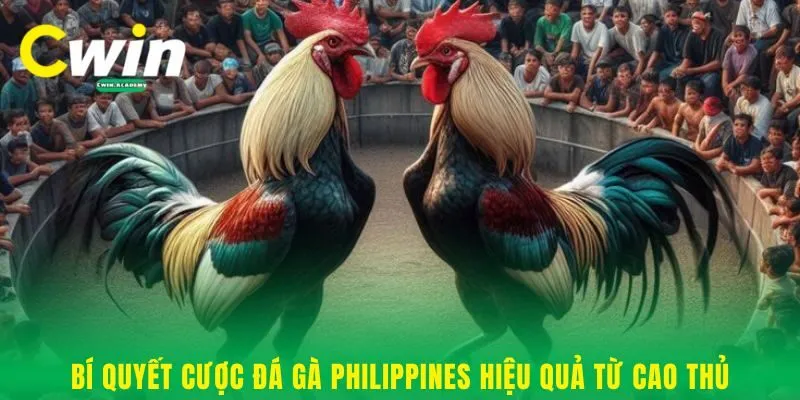 Bí quyết cược đá gà Philippines hiệu quả từ cao thủ